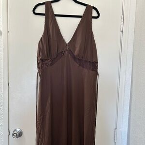 Wild Fable Chocolate Brown Dress